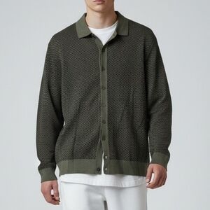 Like New! Le 31 Par Simons Cashmere/ Silk / Cotton Cardigan Sweater